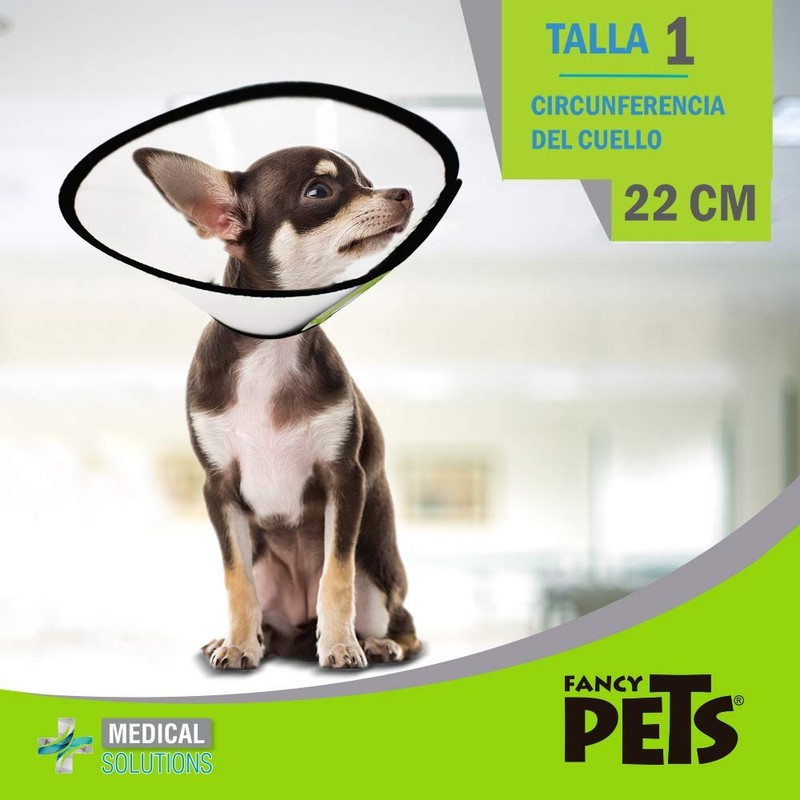 Medical Solution Collar Isabelino para Perro Talla 1 con 22