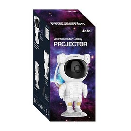 I-TOTAL® Starry Sky Projector, LED Starry Sky Projector, Astronaut Projector, Room Decoration, Night Light for Kids, Adults, Home Party with Cable