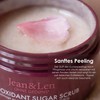 Jean & Len Antioxidant Sugar Scrub Peony & Lychee, for