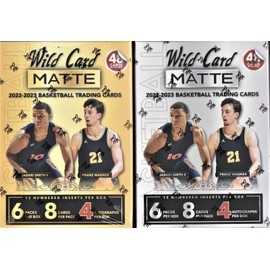 2022-2023 Wild Card Matte Basketball Mega 2-Box Lot