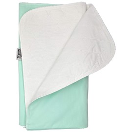 Bed Pad Washable Incontinence Underpad - Heavy Duty, Super Absorbent Waterproof Urinary Mattress Protector - Reusable Dry Bed Wetting Premium Protection for Seniors, Children 32x34 - 6 Pack Green 10oz