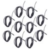 10Pcs NTC Thermistor Sensor PVC Epoxy Resin NTC Temperature Probe
