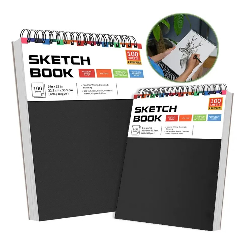 Cuaderno A4 Y Boceto Y Dibujo Blank Sketchbook