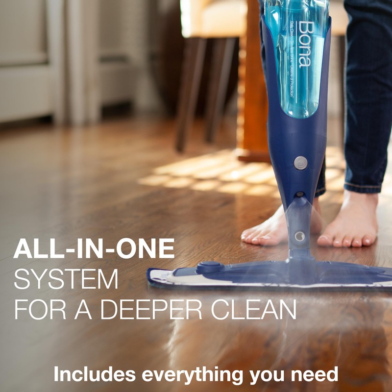 Bona PowerPlus Premium Motion Spray Mop for Hardwood Floors -