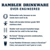 YETI Rambler 18 oz Bottle, Vacuum Insulated, Stainless Steel with