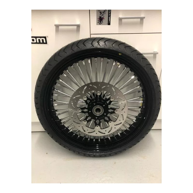 Tarazon Pair 11.8 Floating Front Brake Rotors For Harley Touring