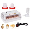 BREUAILY 15 Egg Incubator 3 In 1 Fully Automatic Poultry
