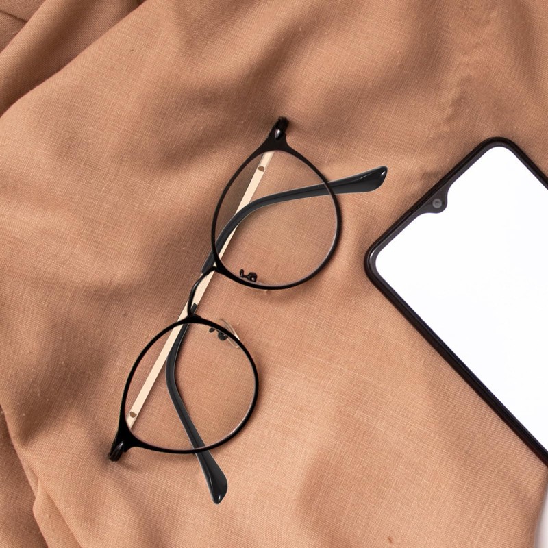LALAFINA Eyeglass Arms Legs Replacement Metal Glasses Replacement Temple Screw