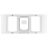 Adjustable Aluminum Frame Cat Door Window High-Transparency Glass with 4