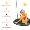 Costzon 40’’ Flying Saucer Tree Swing, Safe and Sturdy Swing