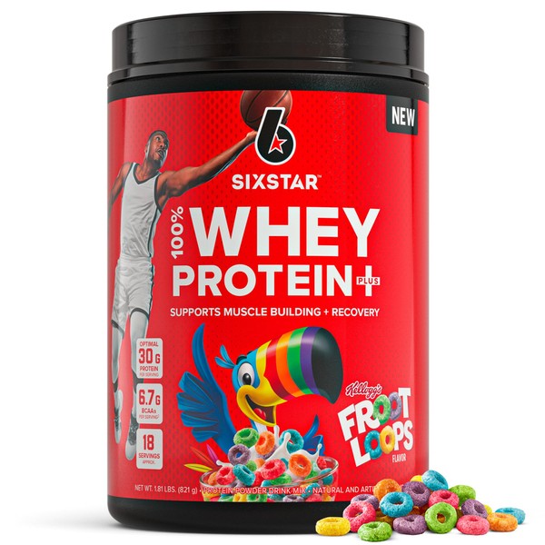 Six Star Whey Protein Powder Plus - Muscle Building &