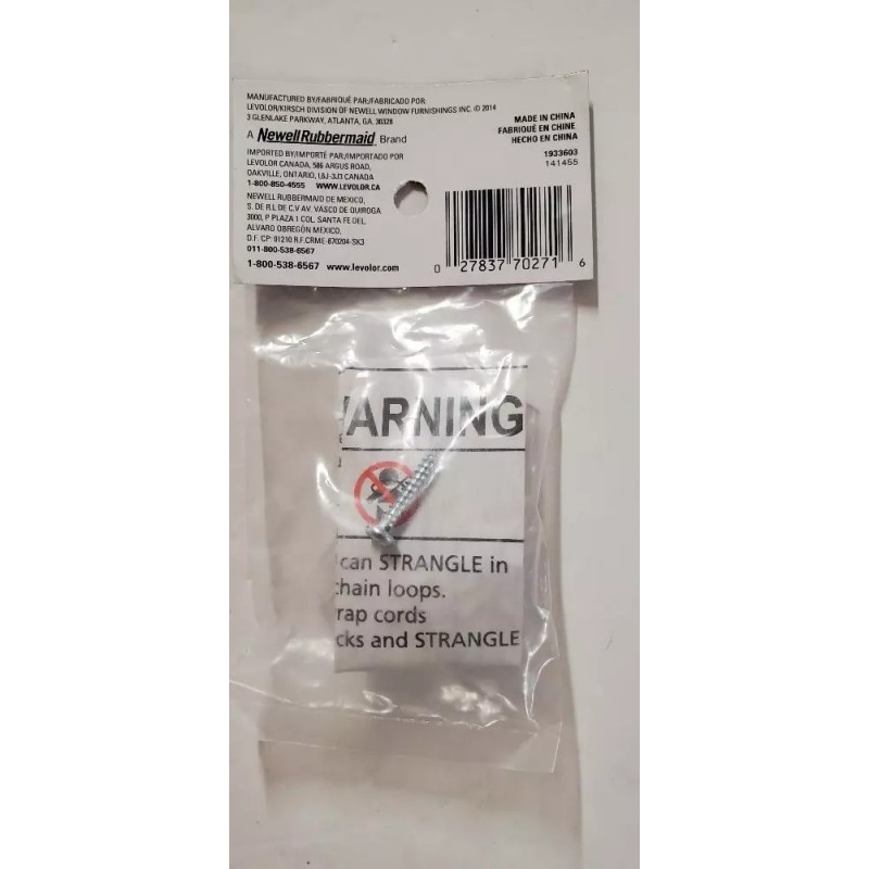 Levolor Clear Cord Cleat, Plastic Levolor 1933603