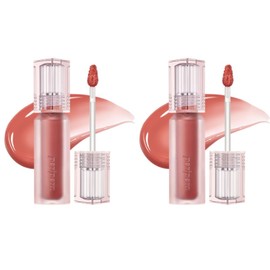 club clio Peripera Water Bear Glossy Tint Warm Tone 02 Woongnibus x 2 BNS / 페리페라 워터 베어 광택 틴트 웜톤 02 웅니버스 X2개 BNS