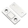 8PCS Strong Magnetic Door Catch, Ultra Thin Stainless Steel Latch