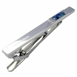 mila schon milla sean mosaic opal tie clip se-ms008, Brass, Opal