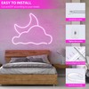 Lamomo LED Neon Flex, 16.4ft/5m Pink Neon Light Strip, 12V