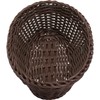 Saleen Oval Trend Basket, Brown, 23.5 x 16 x 6.5