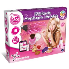 Science4you 610231 Makeup Set Fabrik, Sin tañosllaños