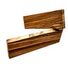 Zebrawood Knife Scales