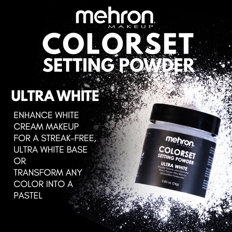 Mehron Setting Powder Ultra White 28g