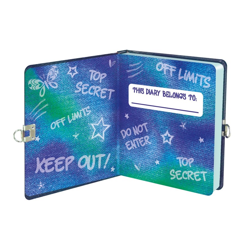 Peaceable Kingdom Lock & Key Diary - My Secret Diary