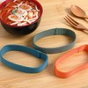 Luxshiny 4pcs Box Bento Box Strap Travel Bento Fixing Strap