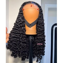 Raw Vietnamese Hair Body Wave Thin Lace Frontal Glueless Wigs Small Knots Raw Vietnamese Human Hair Closure Wigs for Black Womenstyle: 1 wig Natural wave, color: Natural black, stretched length: 12 inches, Lace Size: HD 5*5 closure wig 180% density