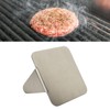 Burger Press Rectangular 304 Stainless Steel Burger Smasher Non Stick