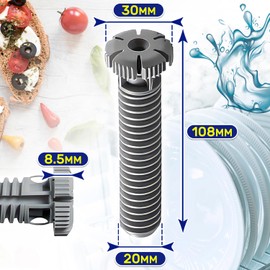 2 x Dishwasher Feet with Original Code 6033081 06033081 for Miele G1xxx - G7xxx - Warranty 10 Year - MONTERAL