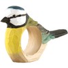 Wildlife Garden WG577 Blue Tit Napkin Ring - Hand Carved