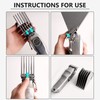 3 Inch Clipper Guards, Hair Clipper Guide Combs Premium for