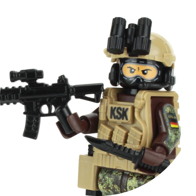 Battle Brick 1.6 Inches Tall KSK Kommando Spezialkrafte German Special