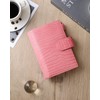 Smartfee Leather Personal Organizer Planner – 6 Rings Notebook Binder
