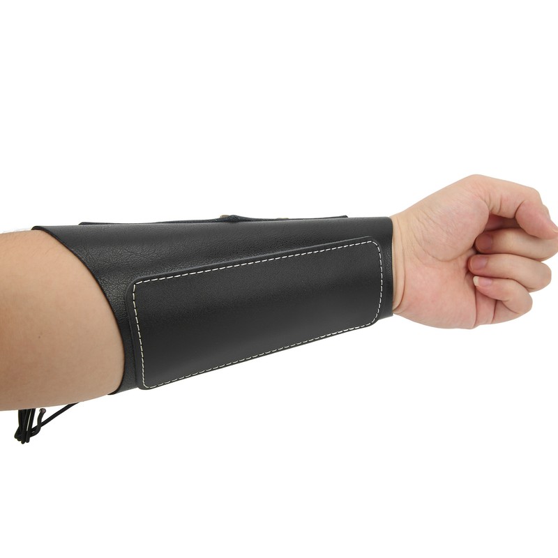 Archery Armguards Adjustable Protective Arm Guard Traditional Recurve Bow Armguards