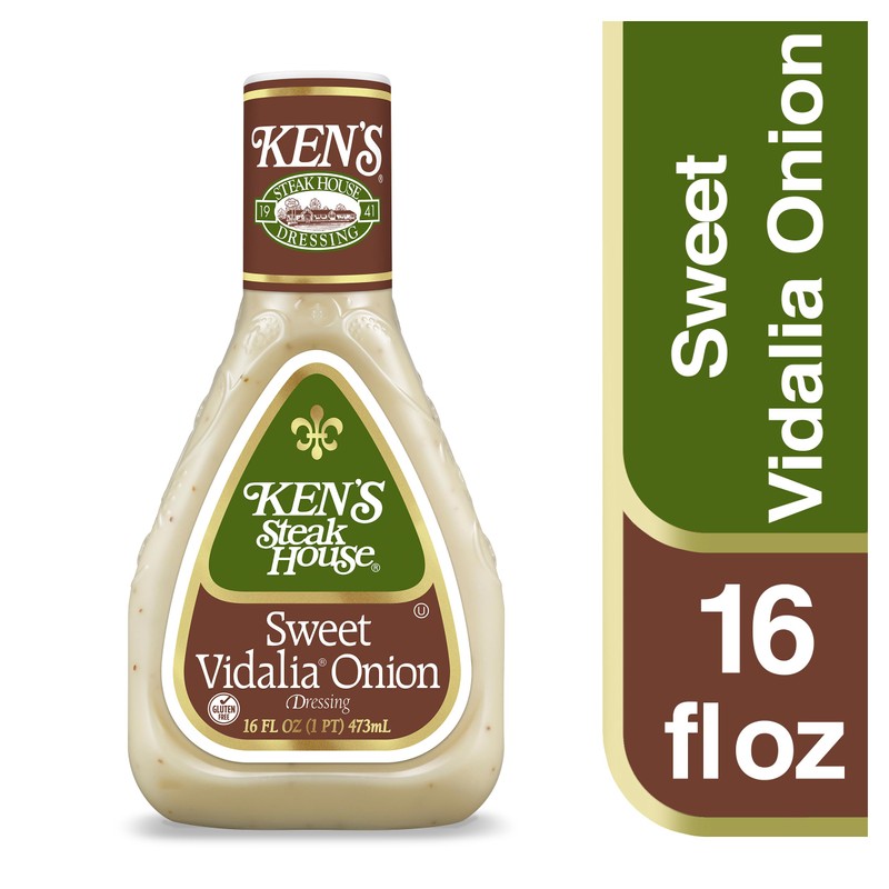 Ken's Steak House Sweet Vidalia Onion Dressing, 16 OZ (Pack