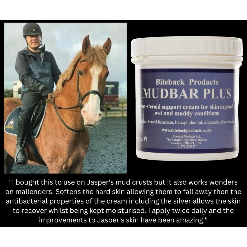 Biteback Products 'Mudbar Plus'™ Antibacterial Cream with Silver for Muddy