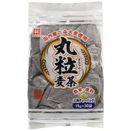 Isashien Round Barley Tea Bag (0.5 oz (15 g) x 30 p)