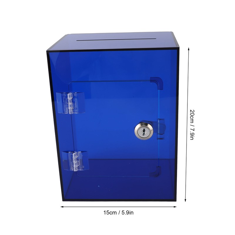 Clear Acrylic Piggy Bank for Adults Kids Openable Large Sturdy