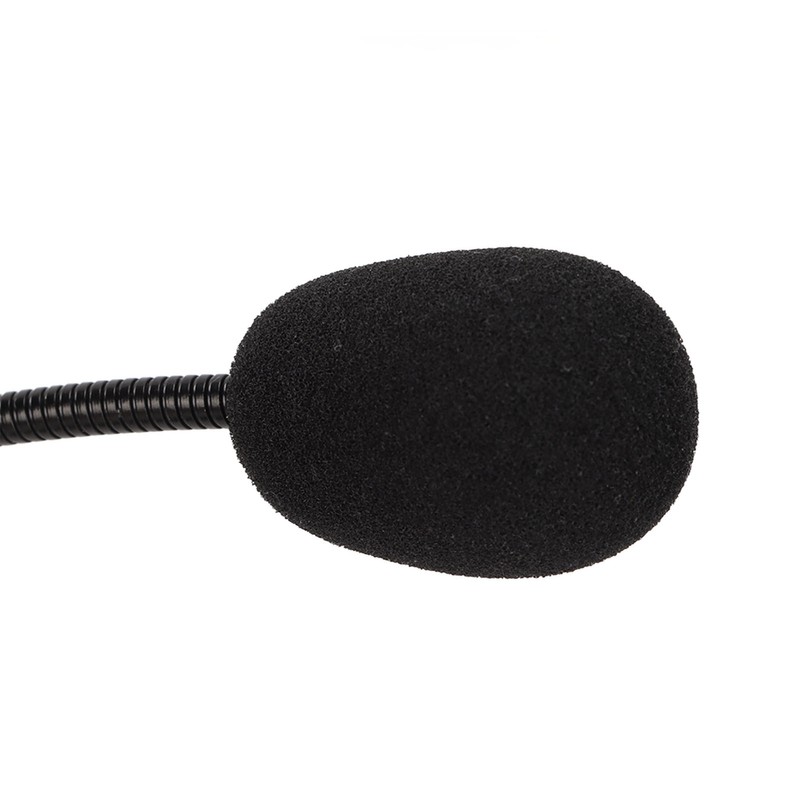 Call Center Headset Mono Noise Cancelling Dual 3.5mm Plug Computer