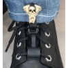 Biker Boot Straps Motor Head Boot-Loops