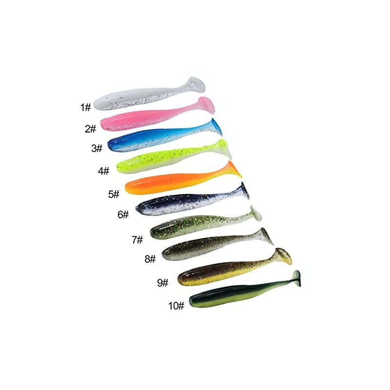 Njord Kalastus Zander Rubber Bait Set | Rubber Bait in