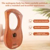 Lyre Harp VANPHY Lyre Harp 7 Strings Mahogany Body Metal