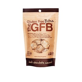 The Gluten Freeb Bites - Dark Chocolate Coconut - Case of 6-4 oz6