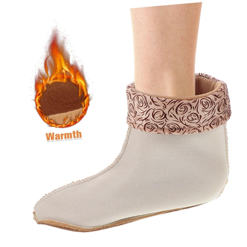 CORHAD 1Pair Women's Thermal Boot Liner Socks Fleece Lined Insulated