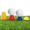 VORCOOL 4pcs Jumbo Winter Rubber Golf Tees, Plastic Golf Tees