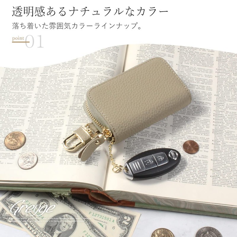 Blampom bp-2012 Women's Smart Key Case, Smart Key Case, Card