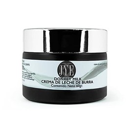 Crema de Leche de Burra JYE DONKEY MILK 60gr Natural libre de químicos, para piel rostro cuerpo manos, hidratante antiedad, textura ligera, absorción 