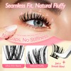 LASHVIEW CloudFloat Cluster Lashes,Lash Clusters Natural Look Cluster Lashes Extensions