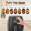 2.1Qt Small Air Fryer - Compact Digital Mini Airfryer with