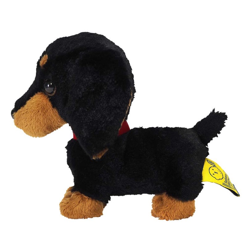 Pups! BK P-5932 Plush Miniature Dachshund, Small